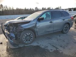 Salvage cars for sale at Windham, ME auction: 2020 Nissan Pathfinder SL