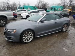 Audi Vehiculos salvage en venta: 2015 Audi A5 Premium Plus