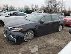 Salvage cars for sale from Copart Baltimore, MD: 2018 Lexus ES 350