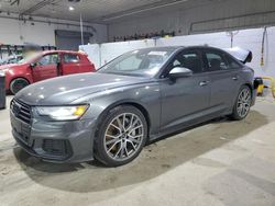 Audi salvage cars for sale: 2022 Audi A6 Premium