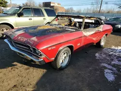 Salvage cars for sale at New Britain, CT auction: 1969 Chevrolet Malibu