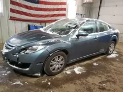 Salvage cars for sale at Lyman, ME auction: 2012 Mazda 6 I