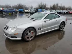 Salvage cars for sale at Woodburn, OR auction: 2005 Mercedes-Benz SL 500