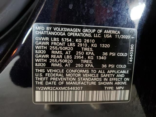 2021 Volkswagen Atlas SE