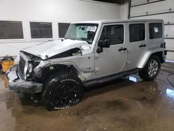 Jeep salvage cars for sale: 2011 Jeep Wrangler Unlimited Jeep 70TH Anniversary