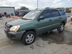 Salvage cars for sale at Orlando, FL auction: 2007 KIA Sportage LX