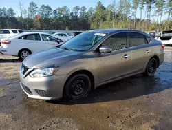 Salvage cars for sale at Harleyville, SC auction: 2016 Nissan Sentra S