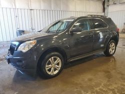 Salvage cars for sale at Franklin, WI auction: 2012 Chevrolet Equinox LT