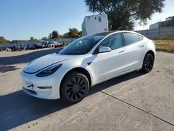 Salvage cars for sale at Orlando, FL auction: 2023 Tesla Model 3