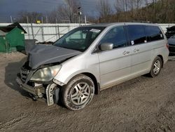 Salvage cars for sale from Copart Hurricane, WV: 2006 Honda Odyssey EXL