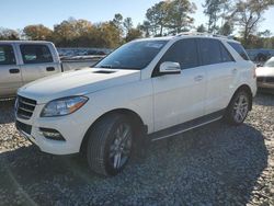 Mercedes-Benz m-Class salvage cars for sale: 2013 Mercedes-Benz ML 350