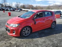 Chevrolet salvage cars for sale: 2017 Chevrolet Sonic LT