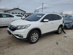 Salvage cars for sale at Pekin, IL auction: 2016 Honda CR-V EXL