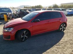 Salvage cars for sale at Las Vegas, NV auction: 2017 Volkswagen GTI S