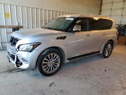 Salvage cars for sale at Abilene, TX auction: 2015 Infiniti QX80