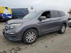 Salvage cars for sale at Hayward, CA auction: 2020 Honda Pilot LX