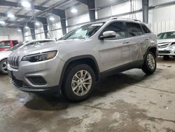 Jeep salvage cars for sale: 2020 Jeep Cherokee Latitude