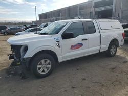 Salvage cars for sale at Fredericksburg, VA auction: 2021 Ford F150 Super Cab