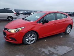 Chevrolet Cruze salvage cars for sale: 2017 Chevrolet Cruze LT