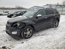 Vehiculos salvage en venta de Copart Albany, NY: 2016 Chevrolet Equinox LTZ