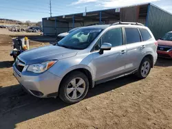 Salvage cars for sale at Colorado Springs, CO auction: 2016 Subaru Forester 2.5I Premium