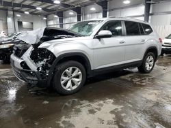 Volkswagen Atlas salvage cars for sale: 2019 Volkswagen Atlas SE