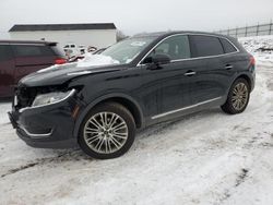 Salvage cars for sale at Portland, MI auction: 2017 Lincoln MKX Reserve