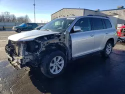 Salvage cars for sale at Rogersville, MO auction: 2012 Toyota Highlander Base