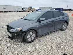 Salvage cars for sale at Taylor, TX auction: 2019 Hyundai Ioniq Blue