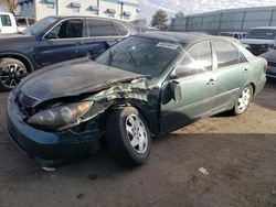 Salvage cars for sale at Albuquerque, NM auction: 2005 Toyota Camry LE