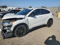 Salvage cars for sale at San Diego, CA auction: 2022 Honda HR-V Sport