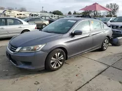 Salvage cars for sale at Sacramento, CA auction: 2014 Honda Accord LX