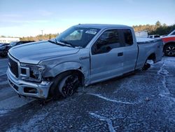 Salvage cars for sale at Exeter, RI auction: 2018 Ford F150 Super Cab