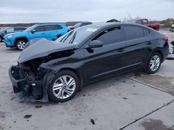 Salvage cars for sale from Copart Grand Prairie, TX: 2020 Hyundai Elantra SEL