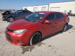 Salvage cars for sale at Kansas City, KS auction: 2015 Toyota Corolla L