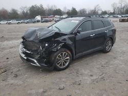 Salvage cars for sale at Madisonville, TN auction: 2017 Hyundai Santa FE SE