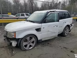 Salvage cars for sale at Waldorf, MD auction: 2012 Land Rover Range Rover Sport HSE Luxury