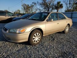 Salvage cars for sale at Riverview, FL auction: 2001 Toyota Camry CE