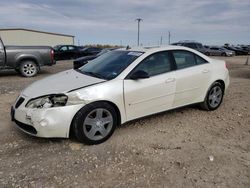 Salvage cars for sale at Temple, TX auction: 2009 Pontiac G6