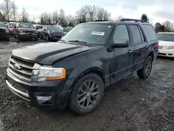 Vehiculos salvage en venta de Copart Portland, OR: 2017 Ford Expedition Limited