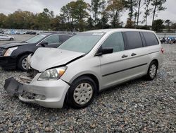 Salvage cars for sale at Byron, GA auction: 2007 Honda Odyssey LX