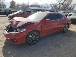 Honda salvage cars for sale: 2016 Honda Accord EXL