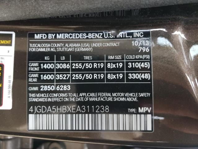 2014 Mercedes-Benz ML 350 4matic