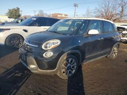 Salvage cars for sale at New Britain, CT auction: 2015 Fiat 500L Trekking