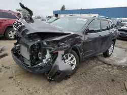 Jeep salvage cars for sale: 2017 Jeep Cherokee Latitude