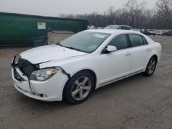 Salvage cars for sale at Ellwood City, PA auction: 2011 Chevrolet Malibu 1LT