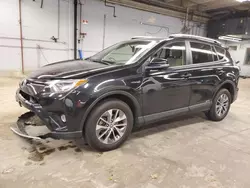 Salvage cars for sale at Wheeling, IL auction: 2016 Toyota Rav4 HV XLE