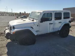 Jeep Wrangler Unlimited Sahara salvage cars for sale: 2021 Jeep Wrangler Unlimited Sahara