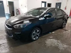 Salvage cars for sale at Northfield, OH auction: 2021 KIA Forte FE