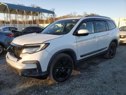 Honda salvage cars for sale: 2021 Honda Pilot Black